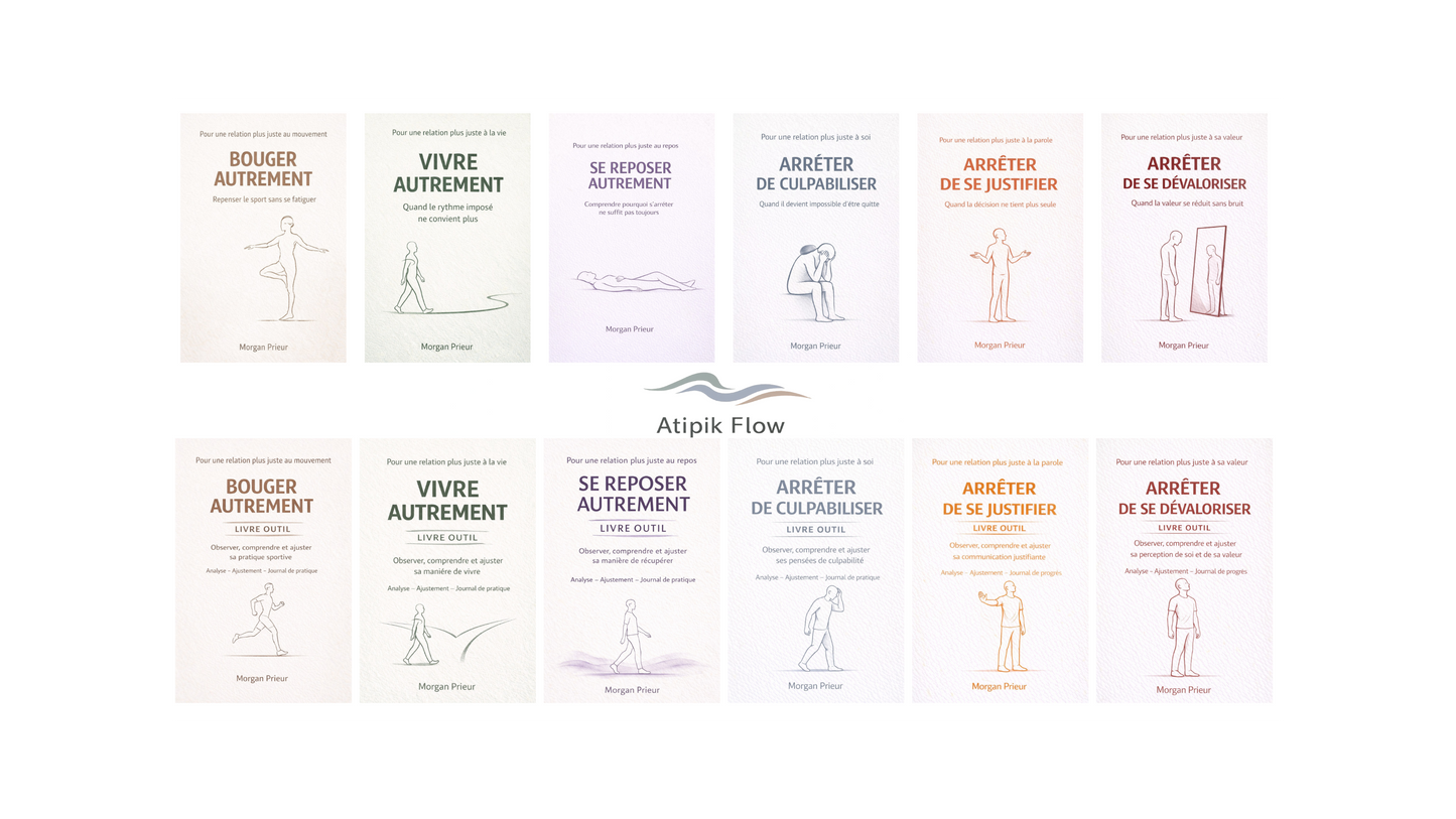 Pack intégral Atipik Flow — Comprendre et ajuster son fonctionnement (12 livrets)